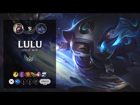 Lulu Mid vs Sylas - KR Challenger Patch 12.19