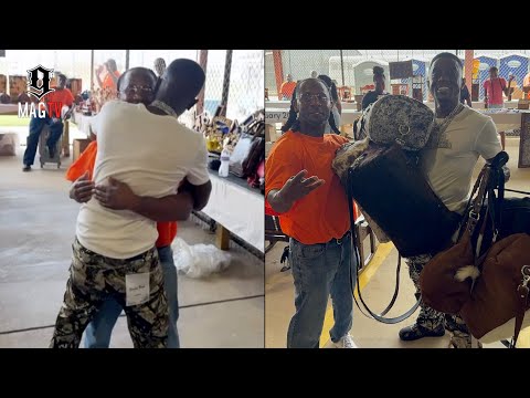 Boosie Runs Into Old Cell Mate At Angola Prison & Buys 6 Handmade Bags From Him! 🙏🏾