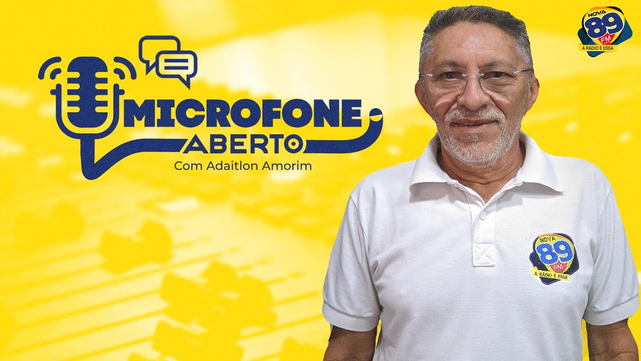MICROFONE ABERTO 🎙 | 14-10-2025 | Com Adailton Amorim