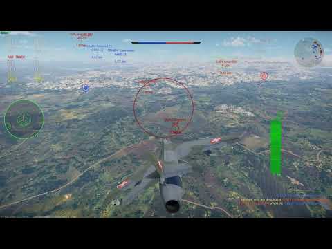 How it FEELS to play the Swiss Hunter F.58