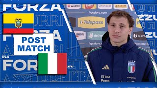 Ecuador-Italia 0-2: le parole degli Azzurri | Amichevole