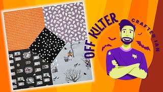 Starting Vegas Strip Halloween Quilt