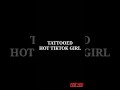 Tattooed Hot TikTok Girl