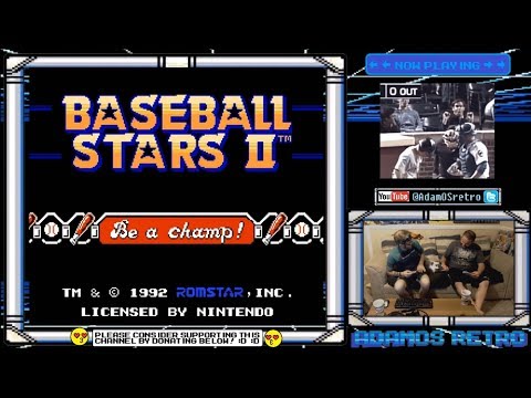 [ Baseball Stars 2 (NES) ] Two Games For The Price Of One Video!