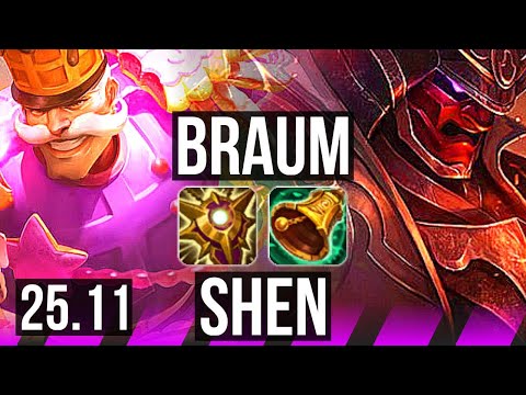 BRAUM & Kog'Maw vs SHEN & Kalista (SUP) | 4k comeback | NA Challenger | 25.11
