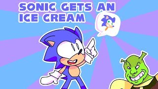 Sonic Gets an Ice Cream (animation)