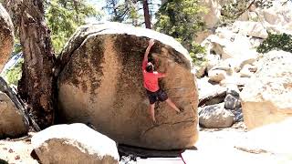 Video thumbnail of The Wave, V5. Tramway