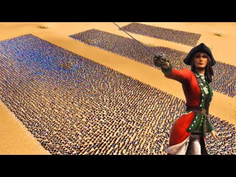 40000 Roman Generals & Archers Vs 400000 Heavy Knights, Persians, Egyptian & Spearman UEBS 2