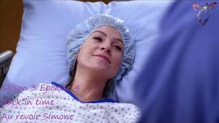 Grey&#39;s Anatomy S3E04 - Back in time - Au revoir Simone