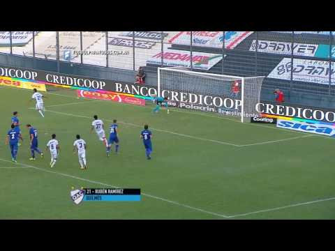 Gol de Ramírez. Quilmes 2 - Vélez 1. Fecha 5. Primera División 2015. FPT.
