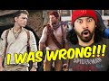 UNCHARTED MOVIE FIRST LOOK | Tom Holland As Nathan Drake  - REACTION!