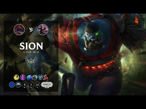 Sion Mid vs LeBlanc - EUW Challenger Patch 12.7