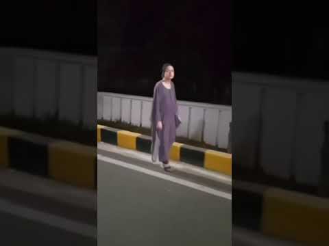 Horror walk in patna city road || She is not ghost