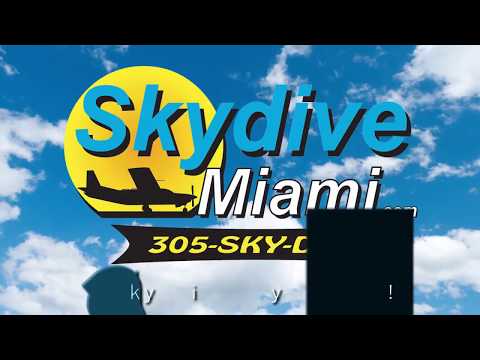 Tiago's mind blowing freefall at Skydive Miami 06 23 2018