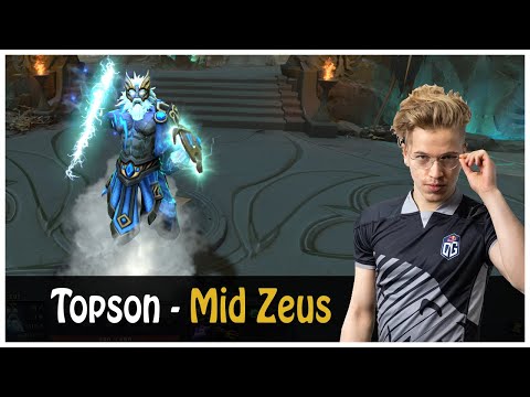 Topson - Mid Zeus | Never Stood A Chance | Dota 2 Immortal Gameplay