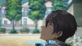 Free! Episode 12 Rin and Harus Love Confession