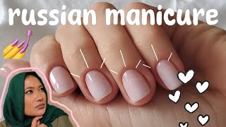 GRWM✨My First Attempt at Home-Russian Manicure