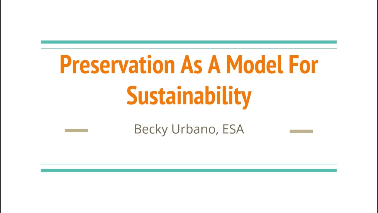 YouTube Video Thumb Preservation as a Model for Sustainability