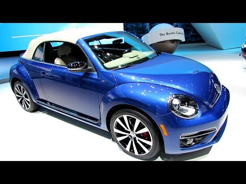 2014 Volkswagen Beetle Convertible R-Line - Exterior and Interior Walkaround - 2014 New York Auto Sh