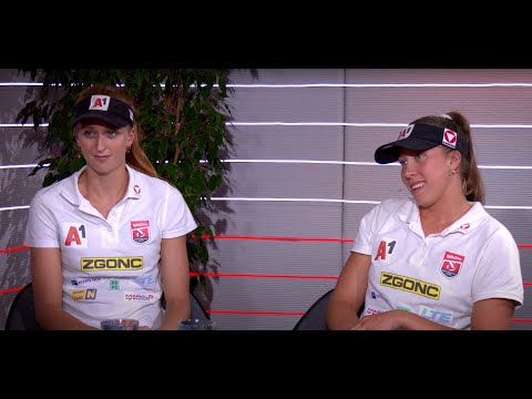 Beach Volleyball WM 2023 Talk mit Ronja Klinger & Dorina Klinger