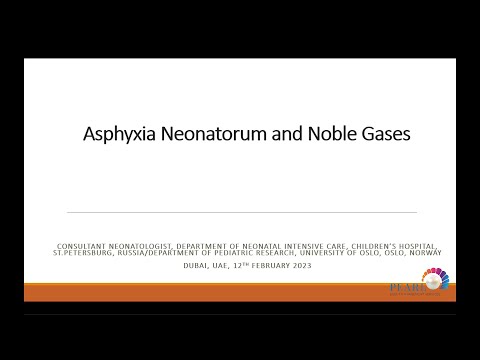 Asphyxia Neonatorum and Noble Gases - Dr. Leonid Pankratov