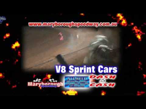 Maryborough Speedway - 21st March 2009 - V8 Sprintcars Dash 4 Cash