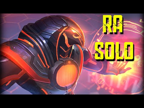 SMITE CONQUEST | RA - TESTING HIM OUT IN SOLO LANE!!!