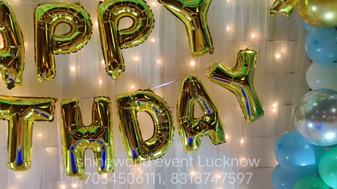 27 birthday party decoration || latest decor || balloon decor