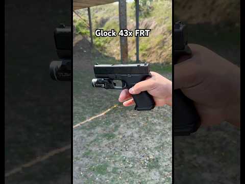 Glock 43x FRT (Forced Reset Trigger) #frttrigger #gunshorts #edc #glock #glock43x