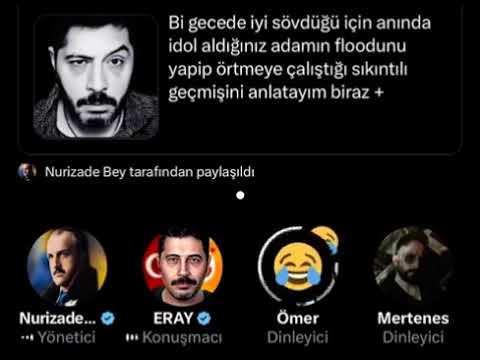 Nurizade bey eray'ın yaşını doğru hesaplayamıyor.