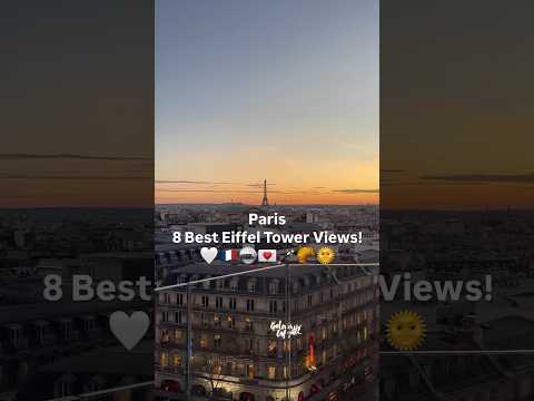 【PARIS Best Views🇫🇷】 #vlog #views #travel #paris #paristrip #生活音 #パリ #パリ散歩 #留学 #파리 #파리여행 #写真