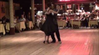 Video thumbnail for LUCILA BARDACH y MARCELO LAVERGATA bailando el tango YUYO VERDE en la milonga CLUB GRICEL