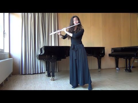 Image- Bozza for Flute Solo (Violeta Gil García)
