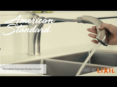 Kaleta® Pull-Out Kitchen Faucet With Soap Dispenser // STAINLESS STEEL // YouTube Video
