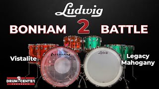 Video thumbnail for Ludwig Bonham Drum Set Battle 2 - Vistalite vs. Legacy Mahogany by Drum Center of Portsmouth