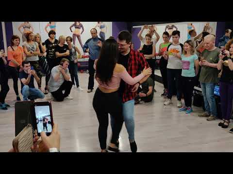 Dmitriy Slavkov & Dasha Savran - Tarraxo Steps & body movement @ Kiz2gether Birthday