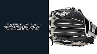 Video thumbnail: Review: Rawlings Gamer XLE Speed Shell 11.75" Baseball Glove (GXLE205-30BSS)