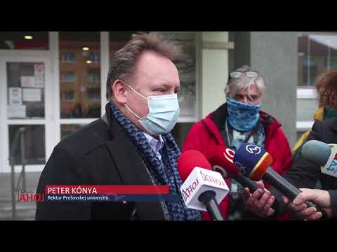 Prešovská univerzita zorganizovala testovanie svojich zamestnancov, pomáhajú univerzitní zdravotníci