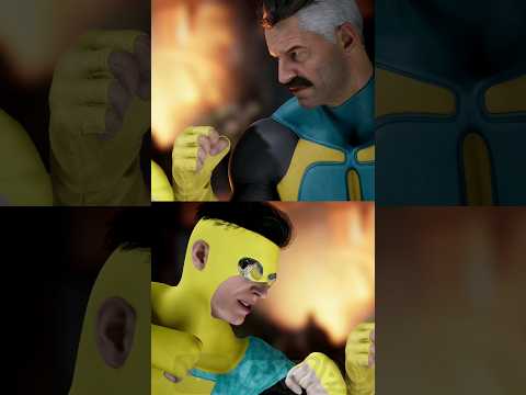 Johnny Cage as Invincible Intro with Omni-Man... Mortal Kombat 1