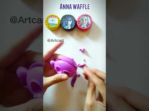 clay waffle #shorts #youtubeshorts