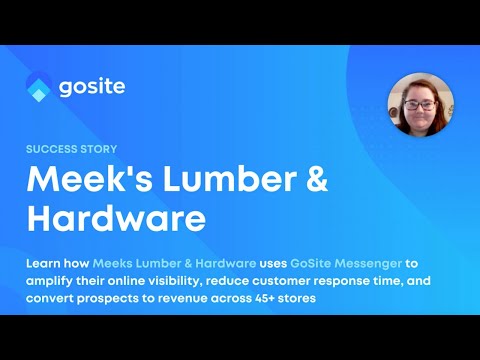 Meek’s Lumber & Hardware - Customer Success Story  (  Ashley Wagner - Marketing Manager)