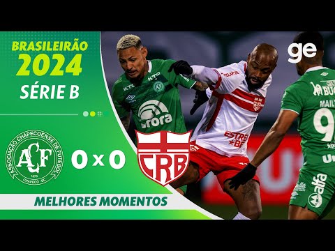 Gols e lances de Chapecoense x CRB