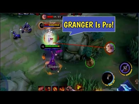 Top Global Granger Satisfying Rotation Gameplay + HAND CAM - MLBB