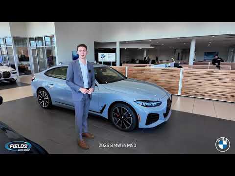 2025 BMW i4 M50: The Ultimate Electric Gran Coupe | Fields BMW Walkaround