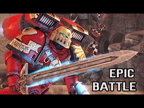 1 Blood Angels Veteran vs 500 Orks! - Exterminatus, Warhammer 40K: Space Marine
