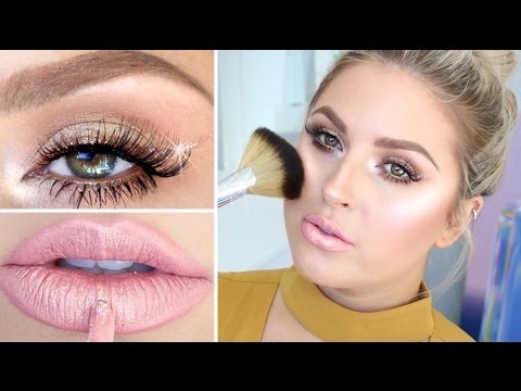 Full Face Highlighter Challenge ♡ Chit Chat GRWM Using Highlighters!