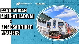 Cara Mudah Melihat Jadwal dan Memesan Tiket Kereta Prameks