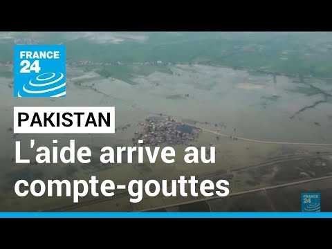 Inondations au Pakistan : l'aide arrive au compte-gouttes dans la province du Sindh • FRANCE 24