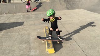 22 Month Old Wyatt’s Big Day at the Skatepark - B Roll Footage
