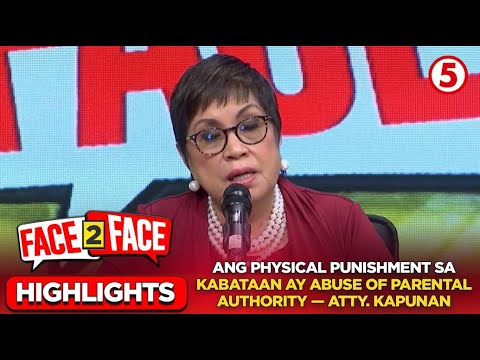 Ang physical punishment sa kabataan ay abuse of parental authority — Atty. Kapunan